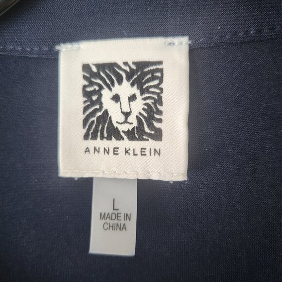 G2 - not exactly same as pic Anne Klein Serenity Knit comfort soft material Sz L - Picture 4 of 4